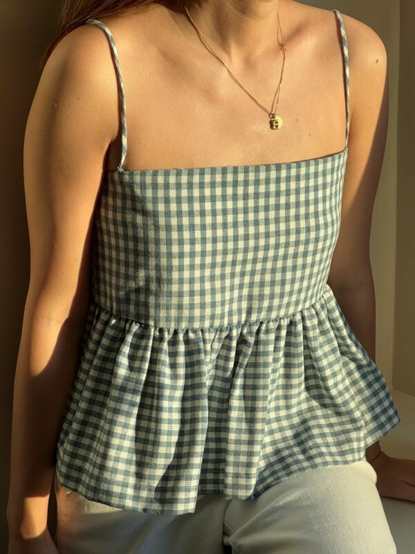 Anya Peplum Top
