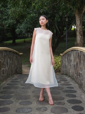 Blanca Sheer Organdy Overlay