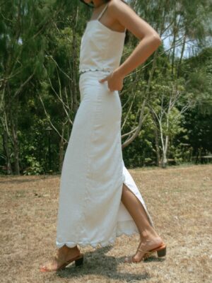 Atari Skirt (scalloped hemline)